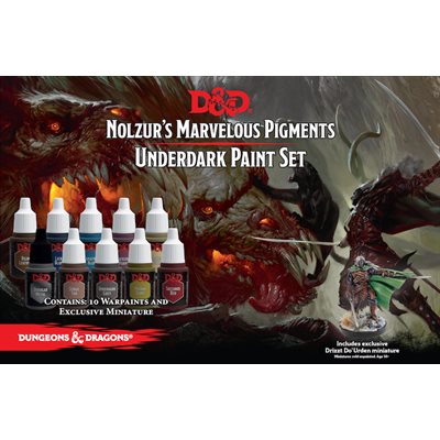 Nolzur’s Marvelous Pigments: Underdark Paint Set