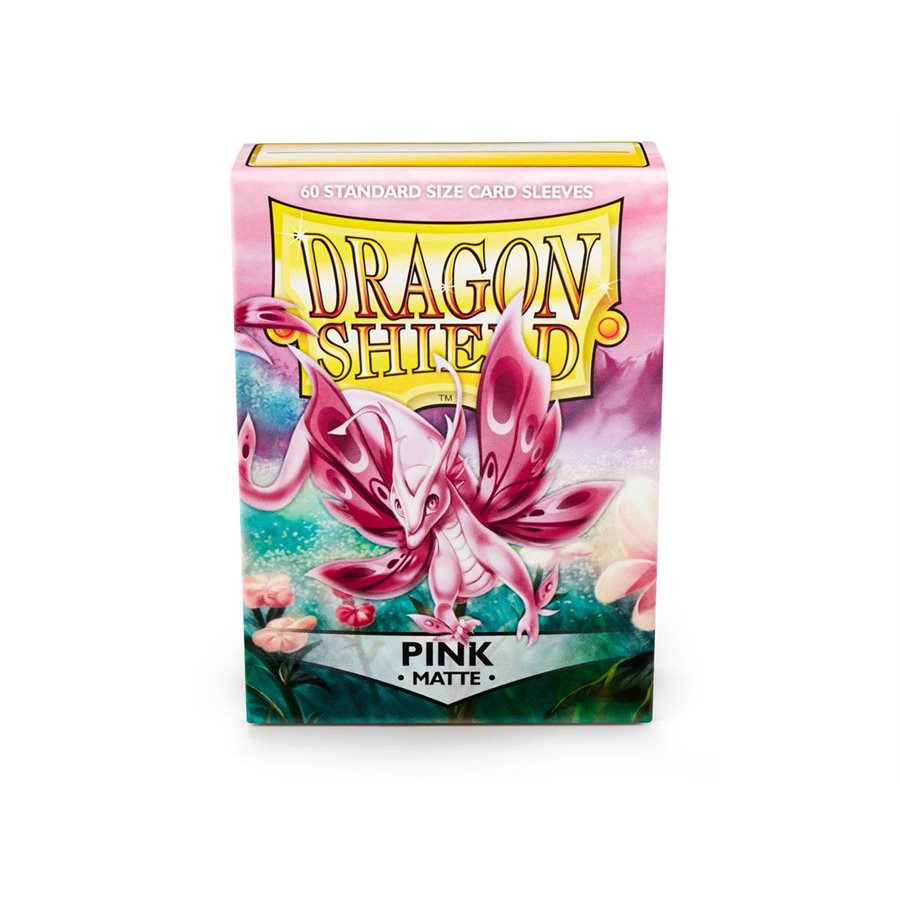 Sleeves: Dragon Shield Matte Pink (60)