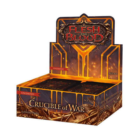 Flesh and Blood - Crucible of War Booster Box - Unlimited Edition