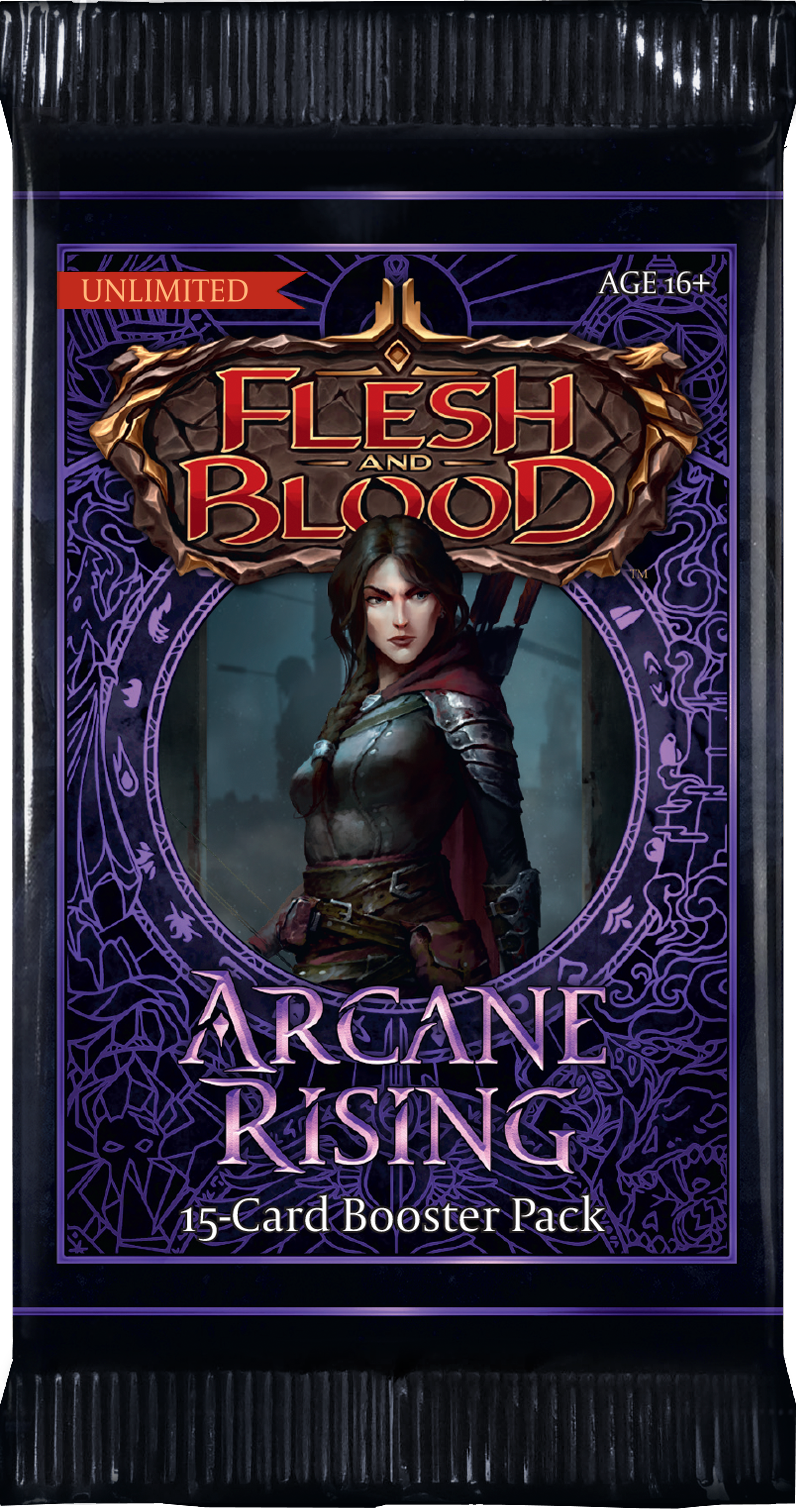 Flesh and Blood - Arcane Rising Booster Pack - Unlimited Edition