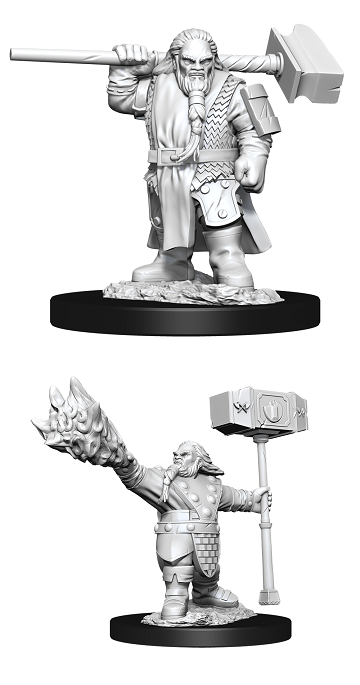 D&D Unpainted Minis: Wave 11: Male Dwarf Cleric