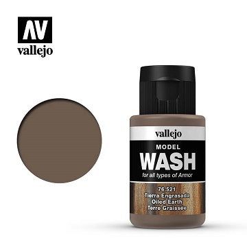 Vallejo: Model Wash Oiled Earth (35ml)