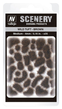 Scenery: Wild Tuft - Brown 4mm