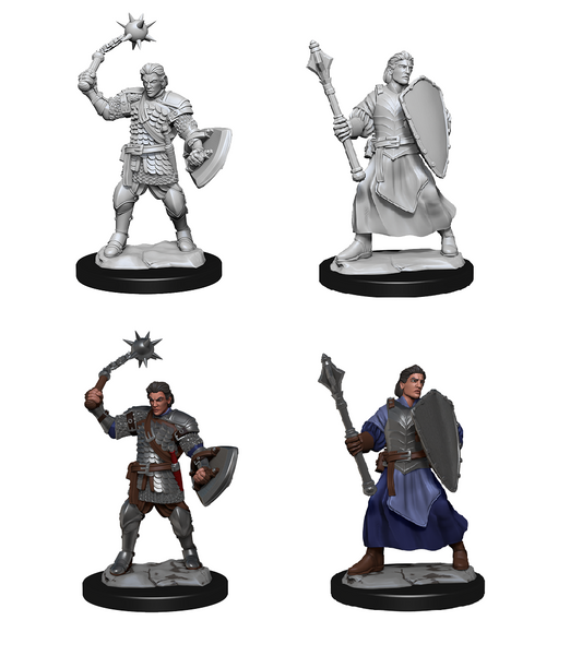 CR Unpainted Minis: Wave 1: Human Clovis Concord Cleric Male
