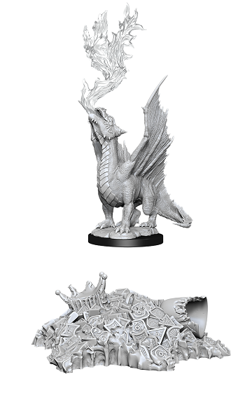 D&D Unpainted Minis: Wave 11: Gold Dragon Wyrmling