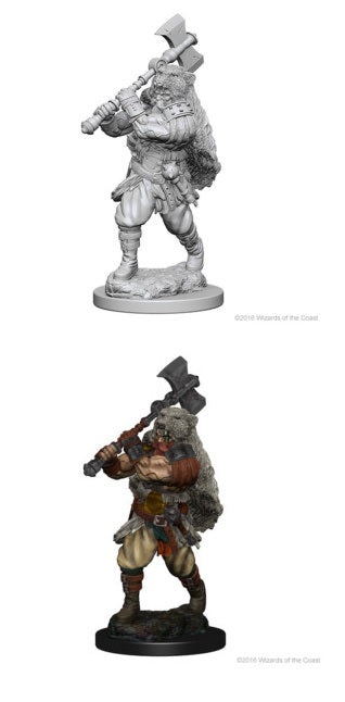 D&D Unpainted Minis: Wave 1: Male Human Barbarian