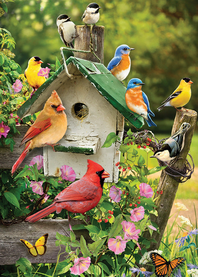 Singing Around the Birdhouse- Tray puzzle