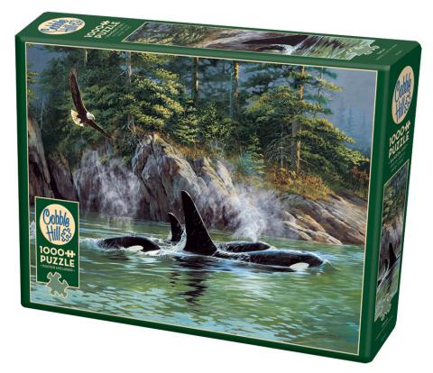 Orcas - 1000pc Puzzle